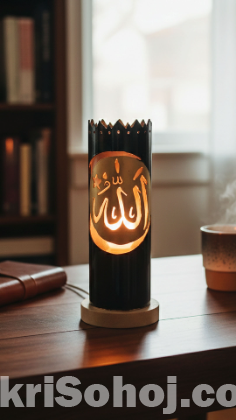 হোম মেড টেবিল ল্যাম্প